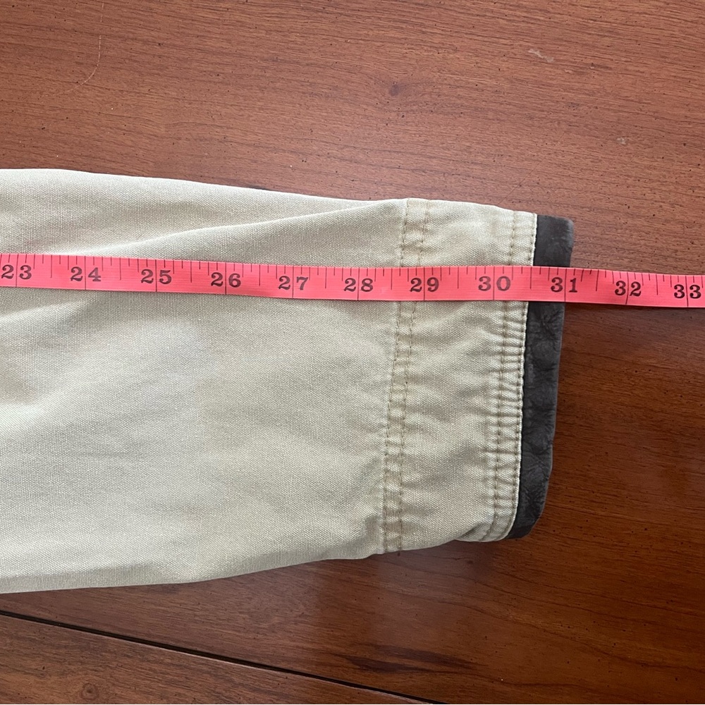 Sperry Top-Sider Khaki Canvas Chore Jacket | Menβs L Utility Field Coat - Picture 15 of 15